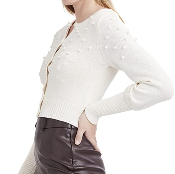 BCBGeneration Women's Long Sleeve Cardigan with Button Front - Picture 3 of 5